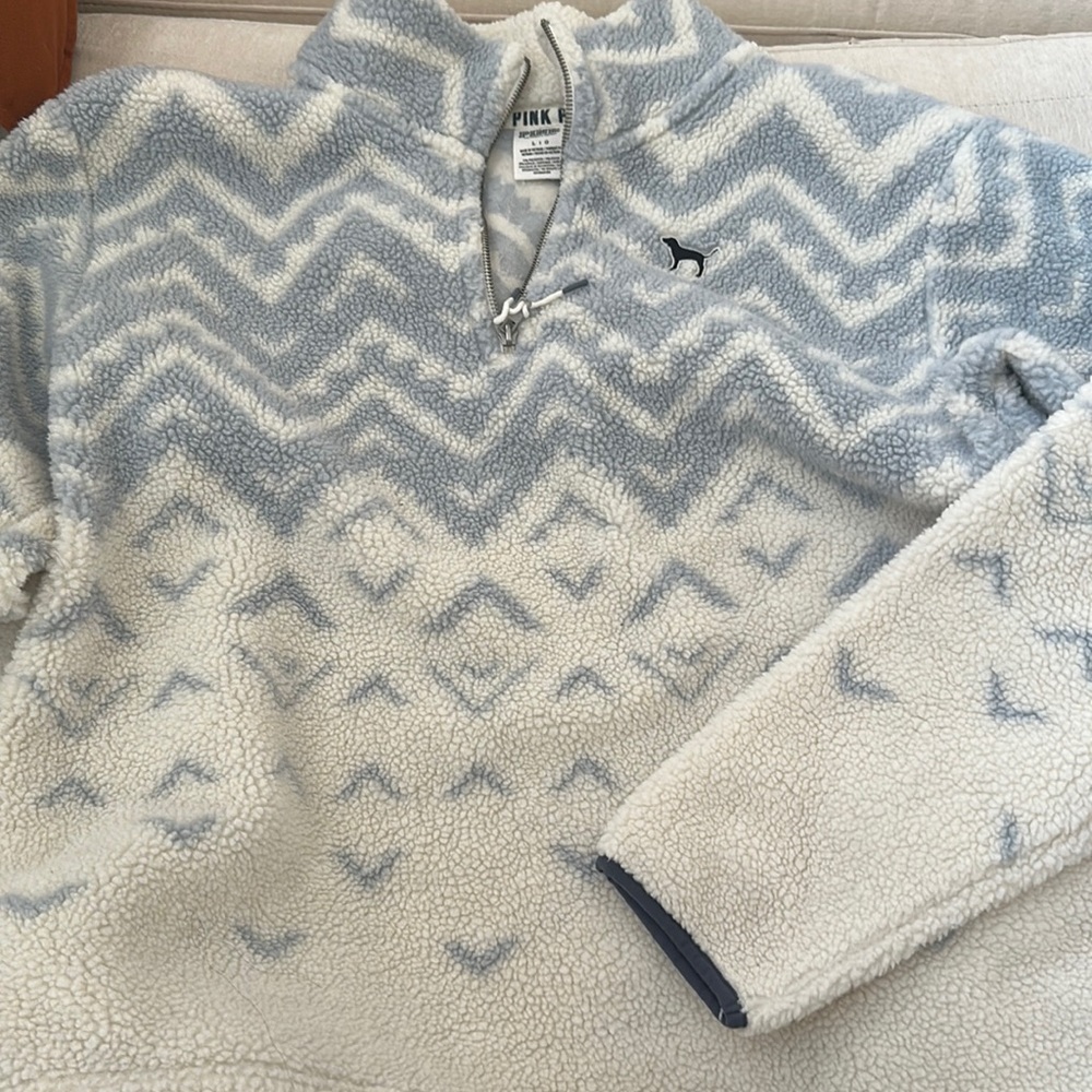 Victoria secret half zip pullover